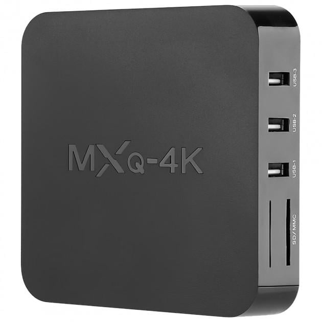 Приставка  SMART TV box MXQ 4K 1 Gb/8 Gb Android neo plus Black