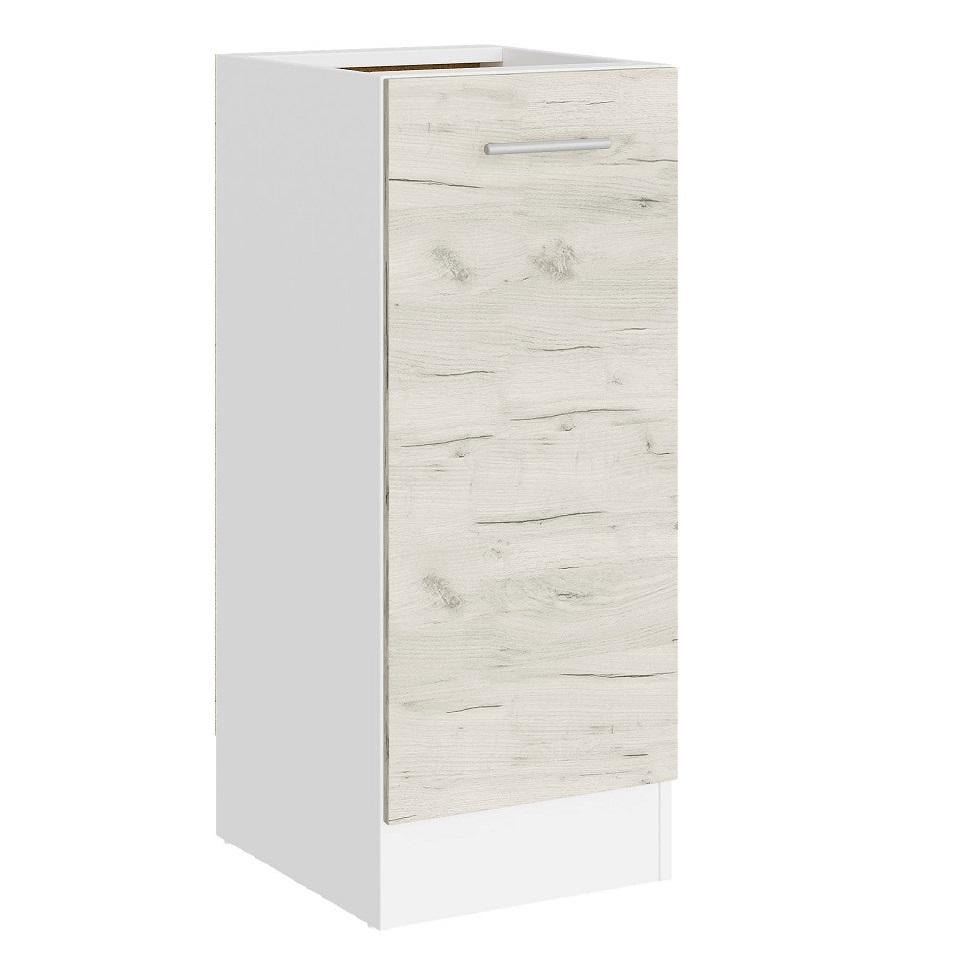 Шкаф кухонный нижний без столешницы Эверест Эко 300 30х46х82 см Белый/Дуб крафт белый (09056)