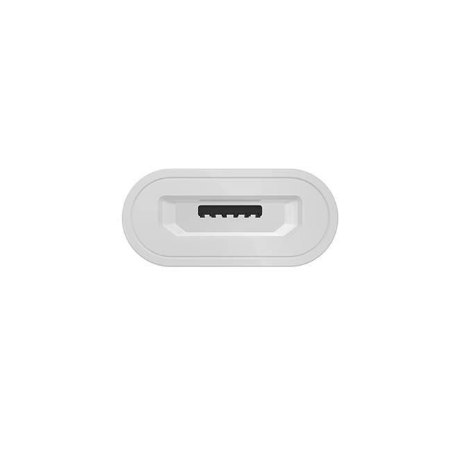 Адаптер McDodo OT-2140 OTG Micro USB to Lightning Сріблястий - фото 3