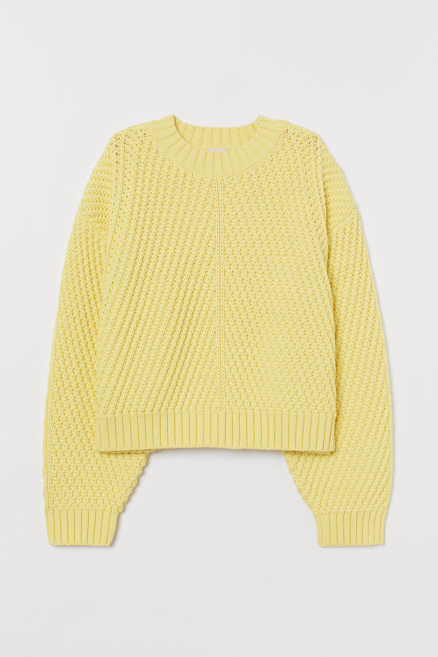 Джемпер H&M L Желтый (1108388231)