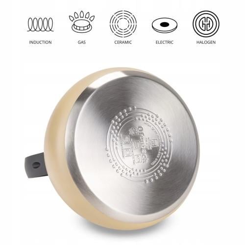 Чайник Ofenbach з нержавіючої сталі NB 100322 2,7 л Бежевий (2518207365) - фото 5 Чайник Ofenbach з нержавіючої сталі NB 100322 2,7 л Бежевий (2518207365) - фото 5