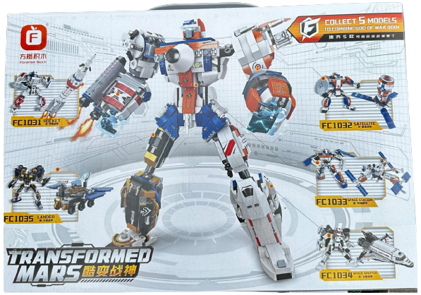 Конструктор Bambi Космический Спутник 2в1 357 деталей (FC1031) Конструктор Bambi Космический Спутник 2в1 357 деталей (FC1031)