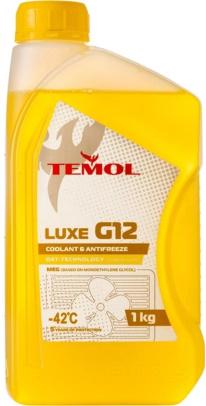 Рідина охолоджуюча Temol Luxe G12 1 кг Yellow