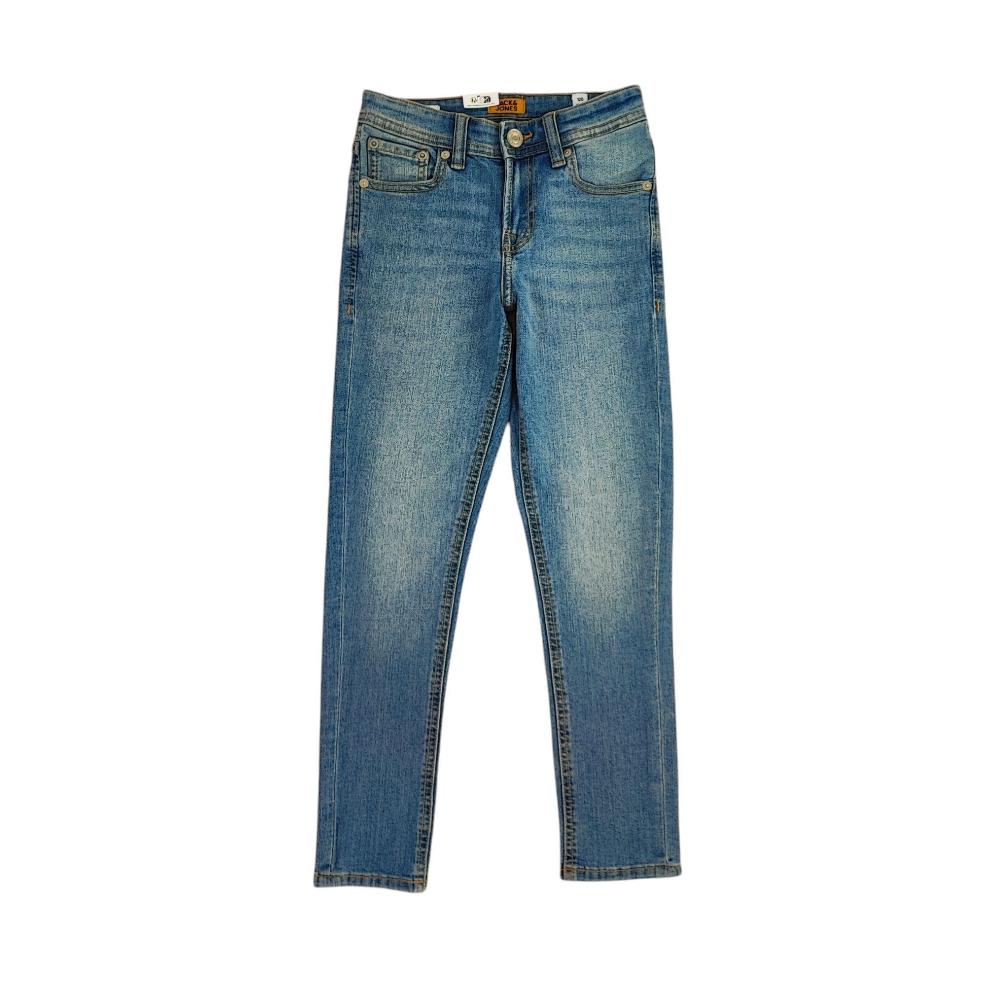 Дитячі джинси для хлопчика Jack&Jones 128 см Синій (250313002)