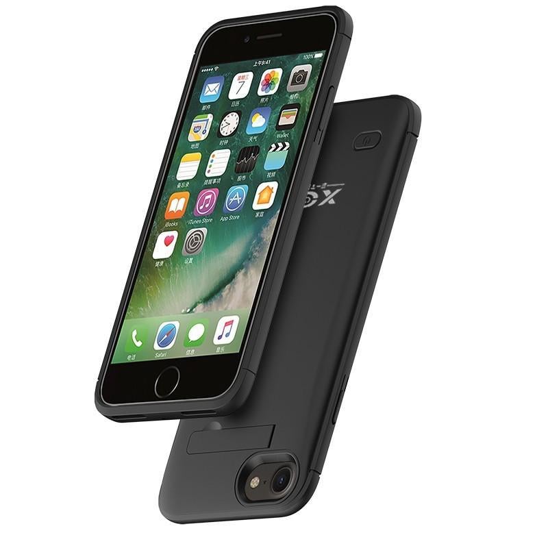Чехол-аккумулятор XON PowerCase для iPhone 6 Plus/6S Plus/7 Plus/8 Plus 6200 mAh Черный (PCBS1108262B 2773) - фото 2 Чехол-аккумулятор XON PowerCase для iPhone 6 Plus/6S Plus/7 Plus/8 Plus 6200 mAh Черный (PCBS1108262B 2773) - фото 2