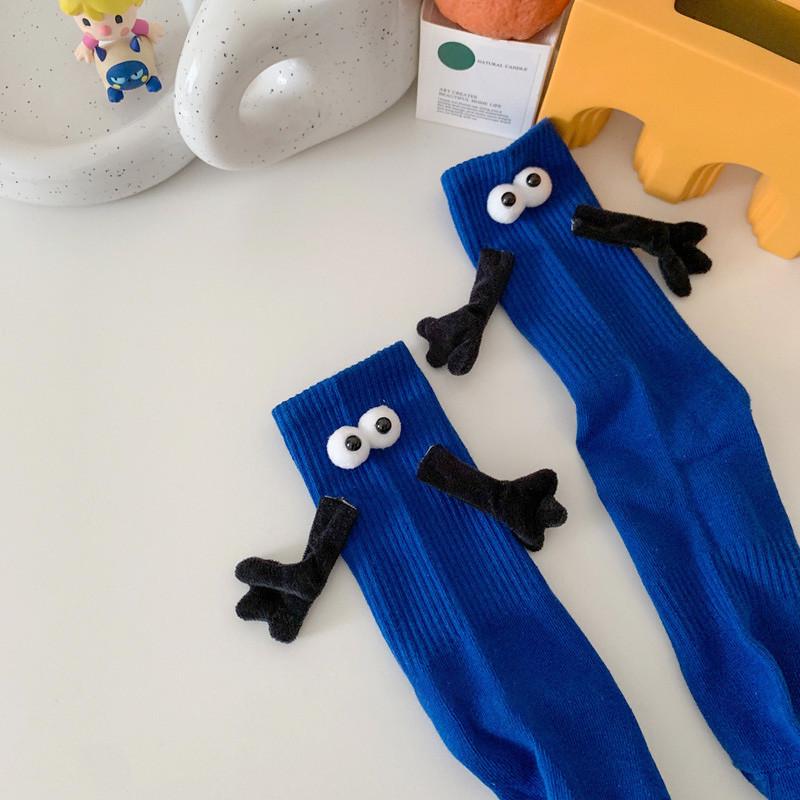 Шкарпетки з очима та магнітиками р. 35-41 Синій (2502) Шкарпетки з очима та магнітиками р. 35-41 Синій (2502)