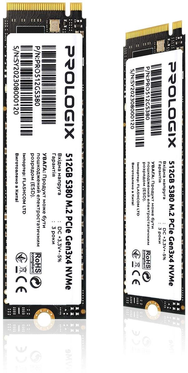 SSD-диск PrologiX S380 512 Гб M.2 2280 PCIe 3.0 x4 NVMe (PRO512GS380) - фото 3