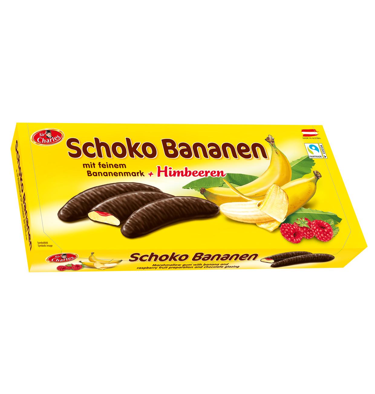 Конфеты Schoko Bananen Малина 300 г