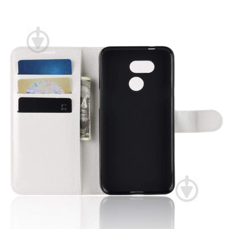 Чохол-книжка Litchie Wallet для HTC Desire 12s White (hub_dpmz11954) - фото 5