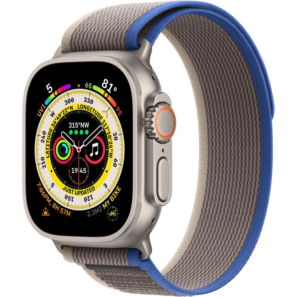 Ремешок для часов Trail Loop для Apple Watch 42/44/45/49 мм Blue/Gray - фото 1