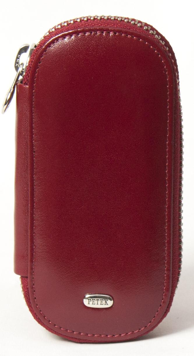 Ключница Petek 2531 кожаная Красный (2531-4000-10)