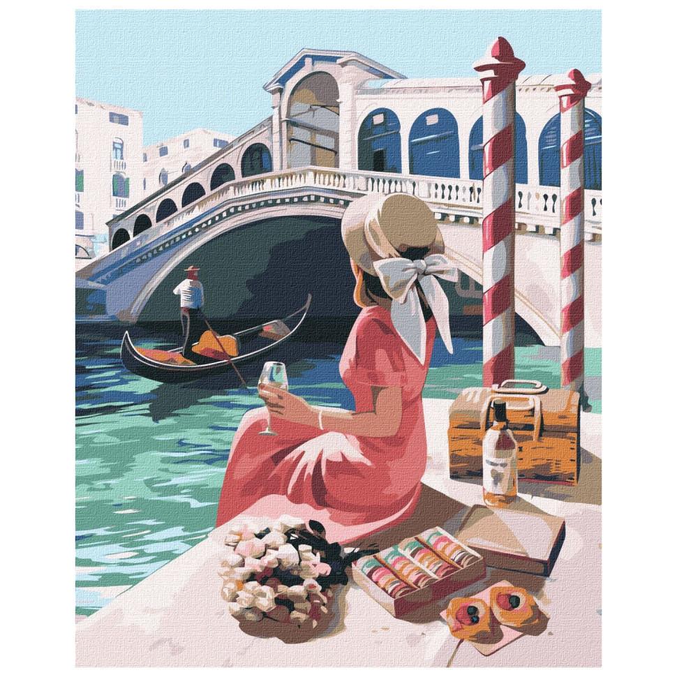 Картина по номерам Идейка Волшебная Венеция 40x50 см (KHO2568)