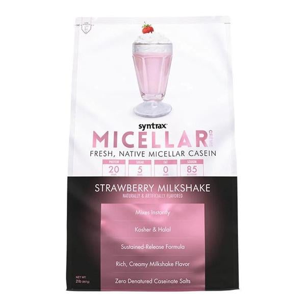 Протеин Syntrax Micellar Cream 907 г 31 порция Strawberry Milkshake