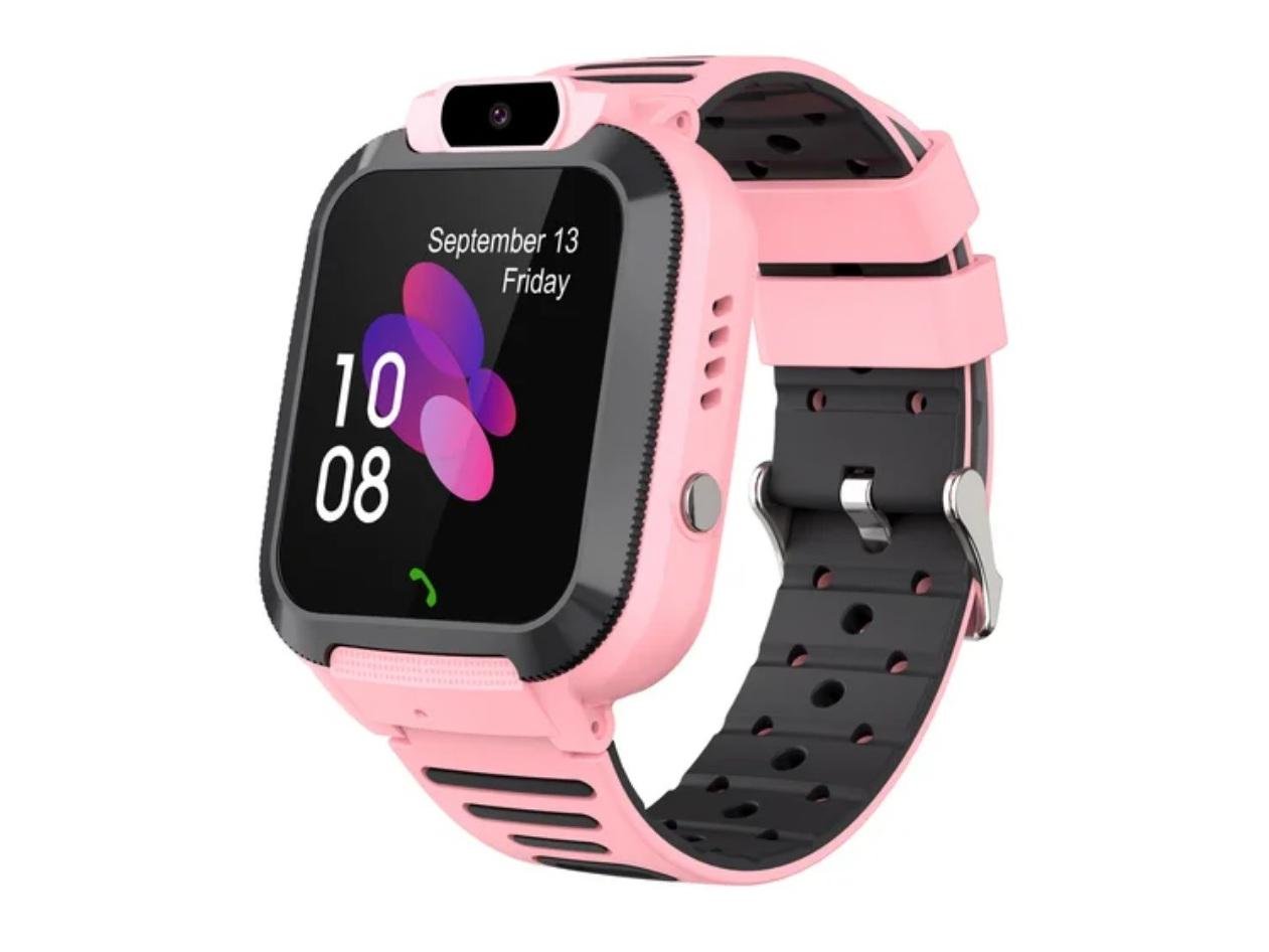 Смарт-часы детские Q20 Pink розовые Smart Baby Watch