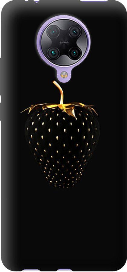 Чехол на Xiaomi Redmi K30 Pro Черная клубника (3585u-1899-42517)