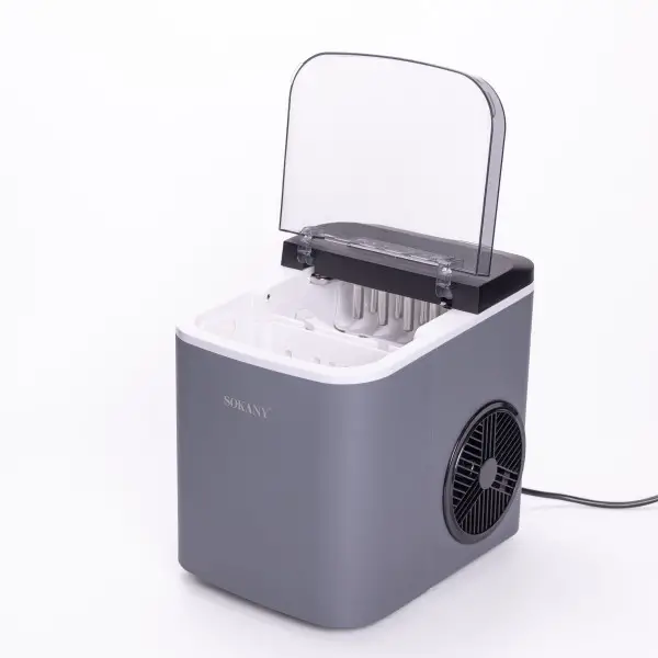 Льодогенератор настільний Sokany SK-03038 із сенсорним керуванням 112 Вт Чорний (147-107- SK-03038) - фото 5