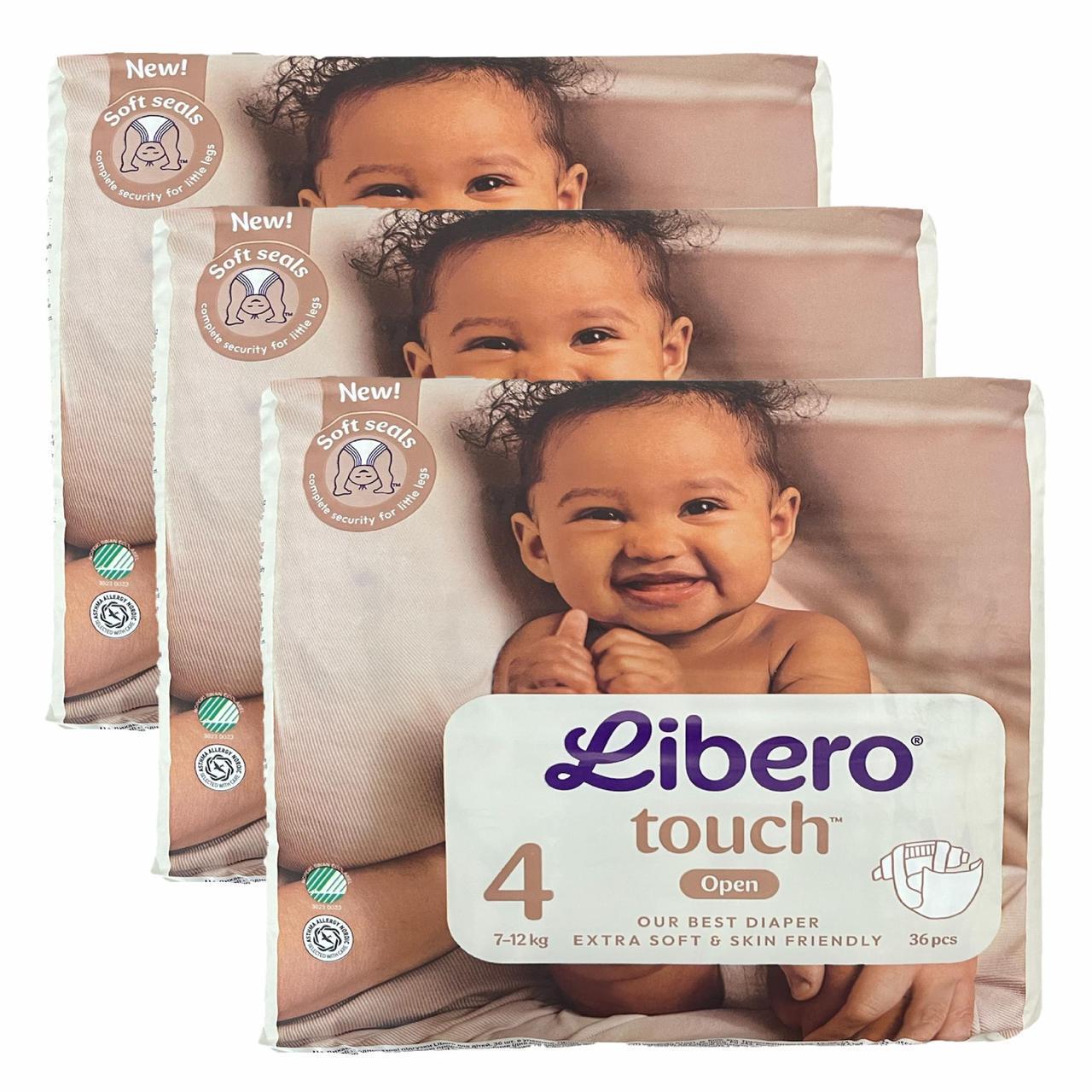 Підгузки Libero Touch 4 7-12 кг 108 шт. (2856972417)