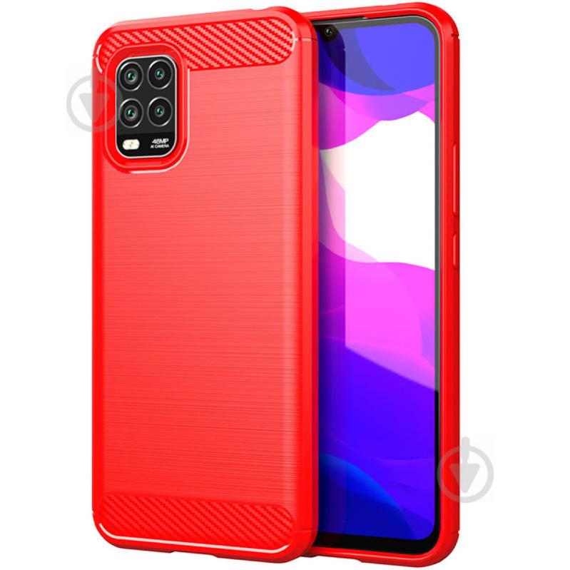 TPU чехол Epik Slim Series для Xiaomi Mi 10 Lite Красный (906690)