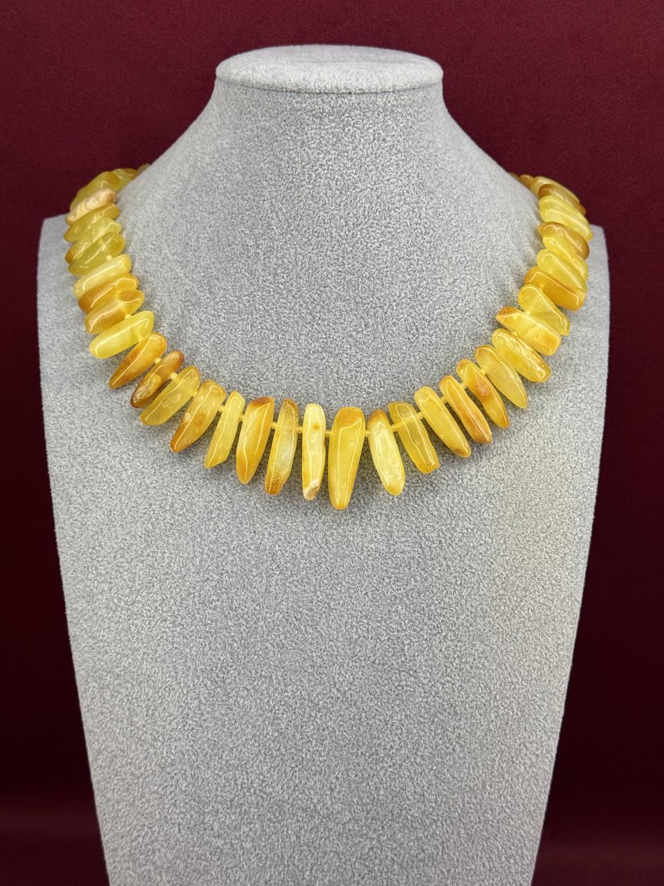 Буси з бурштину лікувальні 48 см (н-807)