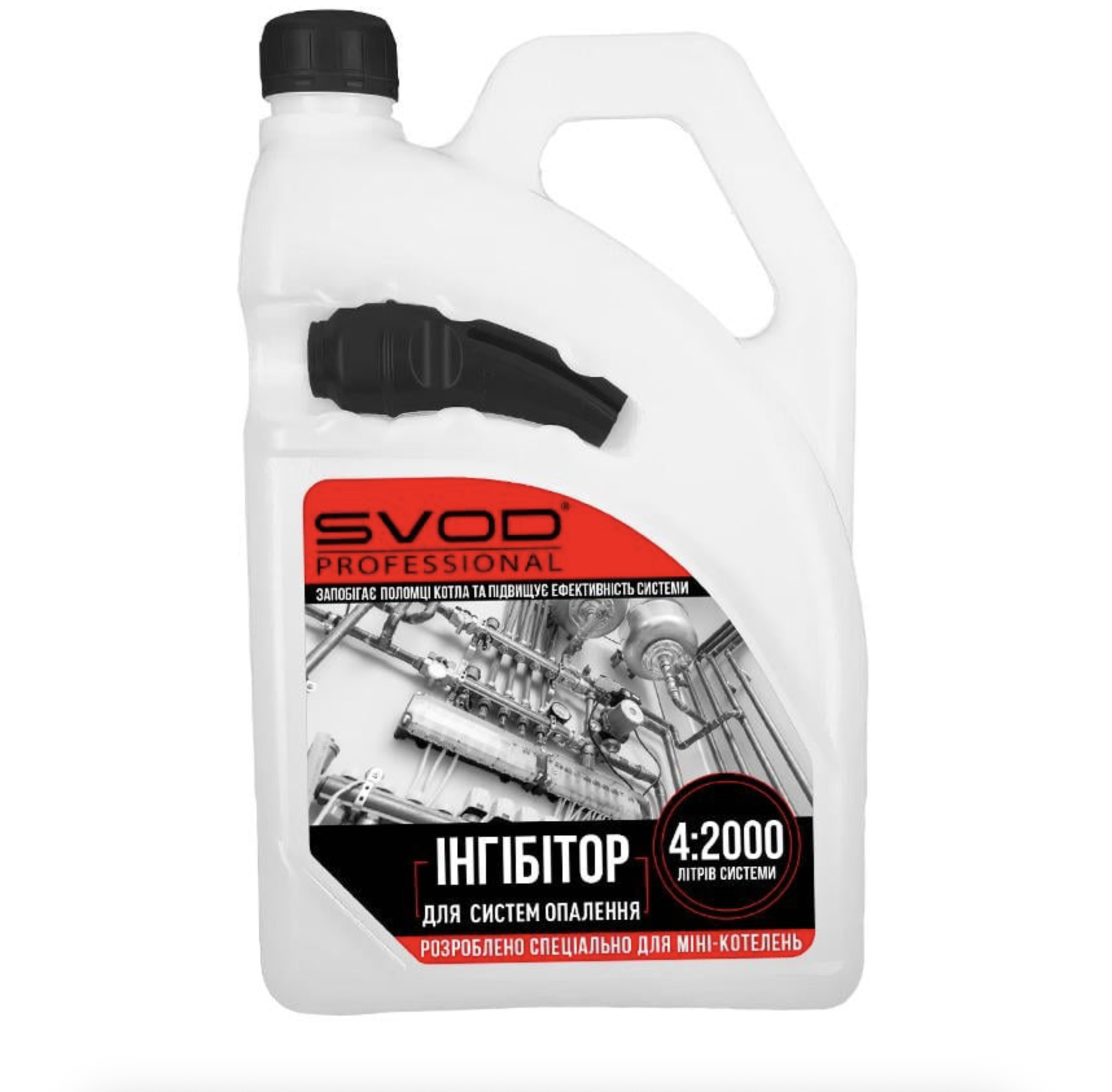 Ингибитор для систем отопления SVOD PROFESSIONAL Мини котельной 4 л на 2000 л системы (20049) Ингибитор для систем отопления SVOD PROFESSIONAL Мини котельной 4 л на 2000 л системы (20049)