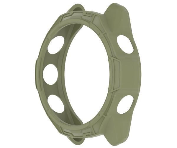 Чехол силиконовый Armor для смарт-часов Garmin Forerunner 570 42 мм Оливковый