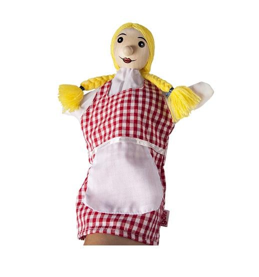 Кукла-перчатка тканевая GoKi Гретель Красный (51997G)