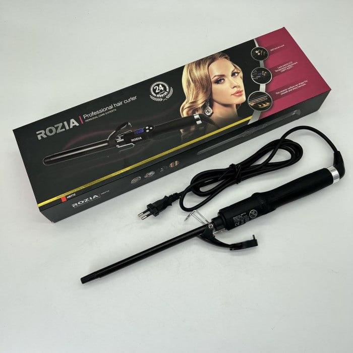Плойка для локонів Rozia 28 мм 65 Вт Чорний (HR-772) - фото 5