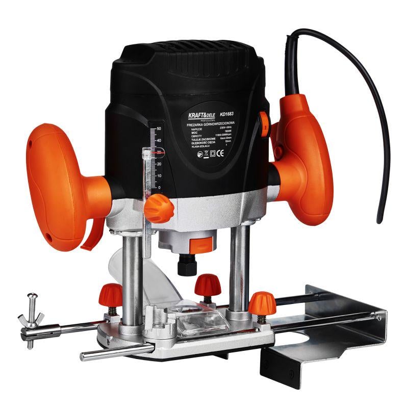 Фрезер ручний по дереву Kraft&Dele KD1683 1900 Вт 30 000 об/хв 230 В вертикальний - фото 3