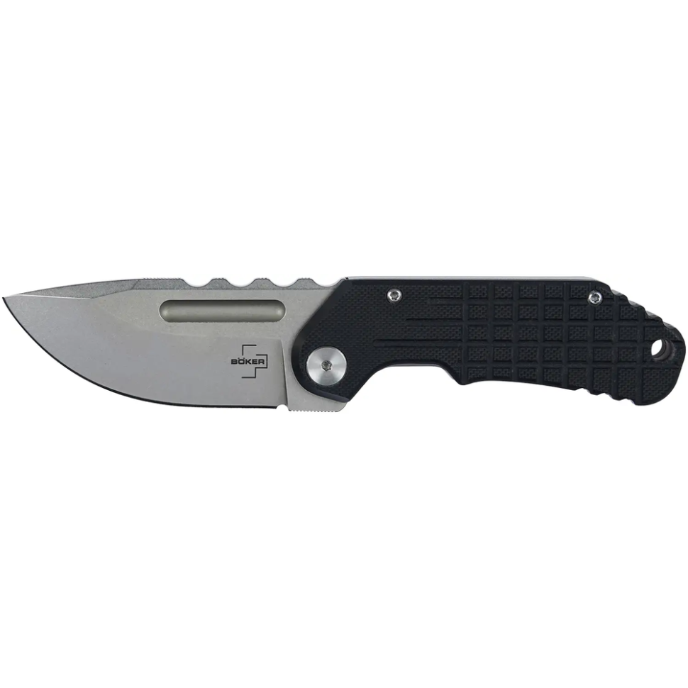 Ніж складаний Boker Plus Dvalin Folder Drop D2 164 мм Frame Lock Black (01BO548) Ніж складаний Boker Plus Dvalin Folder Drop D2 164 мм Frame Lock Black (01BO548)