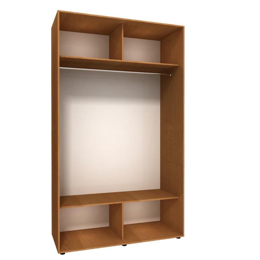 Шкаф-купе Luхe CLS-II 2 двери зеркало/пескоструй 1400х2100х450 мм Орех (31427) - фото 5