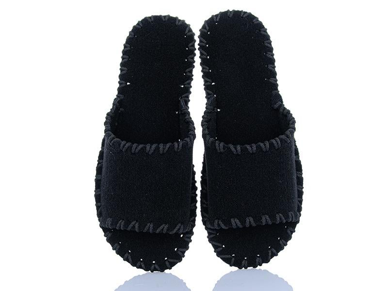 Капці фетрові чоловічі VENDS 322 р. 44-45 Чорний Капці фетрові чоловічі VENDS 322 р. 44-45 Чорний