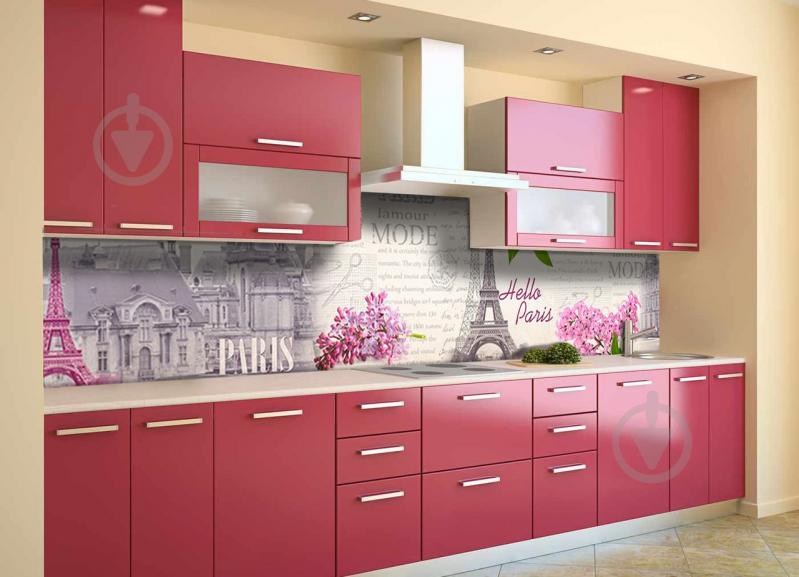 Скидали на кухню Zatarga «Весна в Парижі» 600х2500 мм вінілова 3Д наклейка кухонний фартух самоклеюча Z180640 Скидали на кухню Zatarga «Весна в Парижі» 600х2500 мм вінілова 3Д наклейка кухонний фартух самоклеюча Z180640