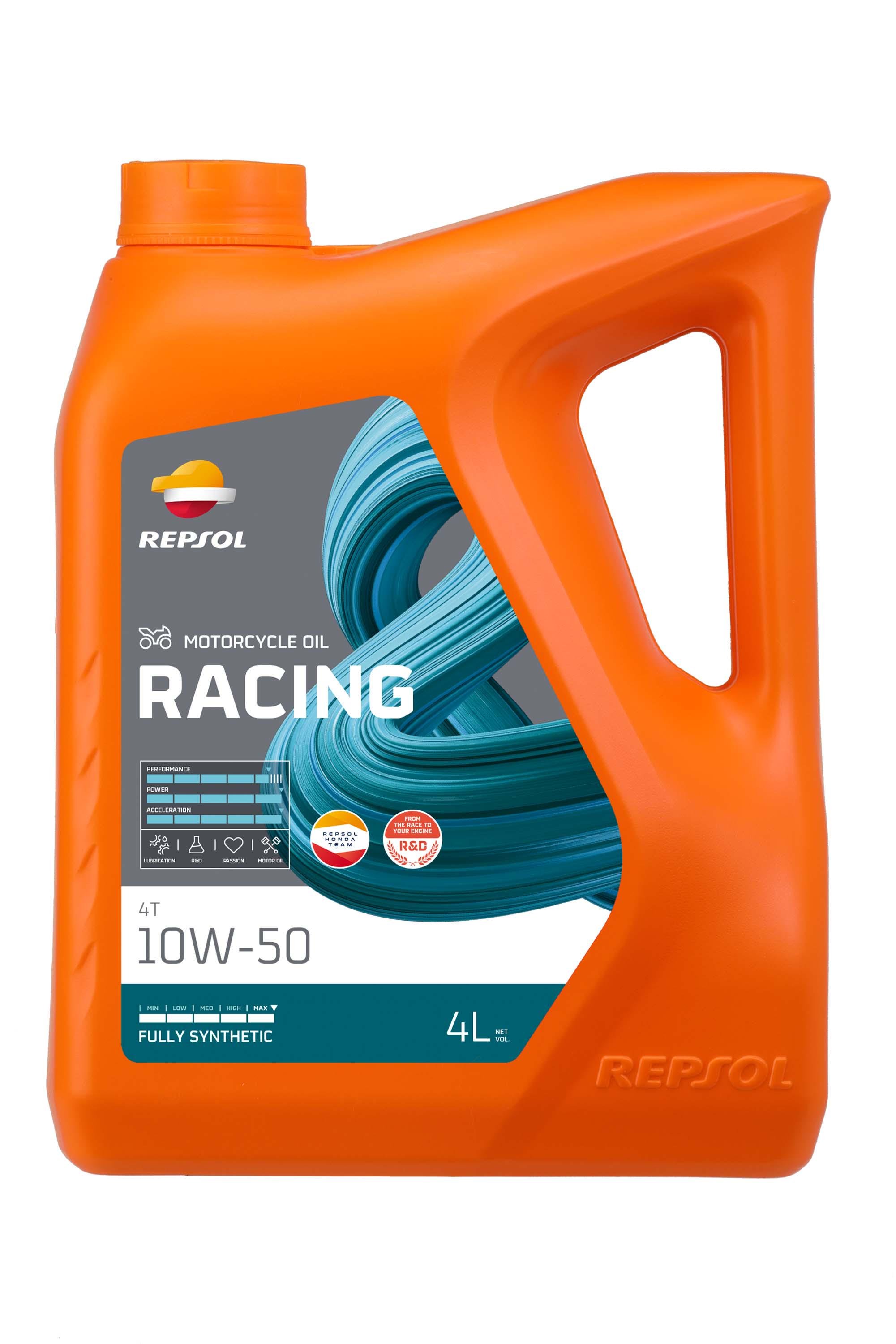 Масло моторное Repsol RACING 4T 10W-50 4 л