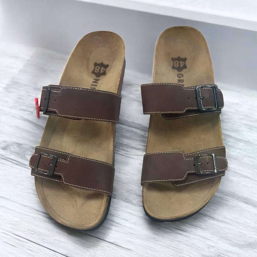 Шлепанцы мужские ортопедические Grubin р. 48 Коричневый (26529114) - фото 4 Шлепанцы мужские ортопедические Grubin р. 48 Коричневый (26529114) - фото 4