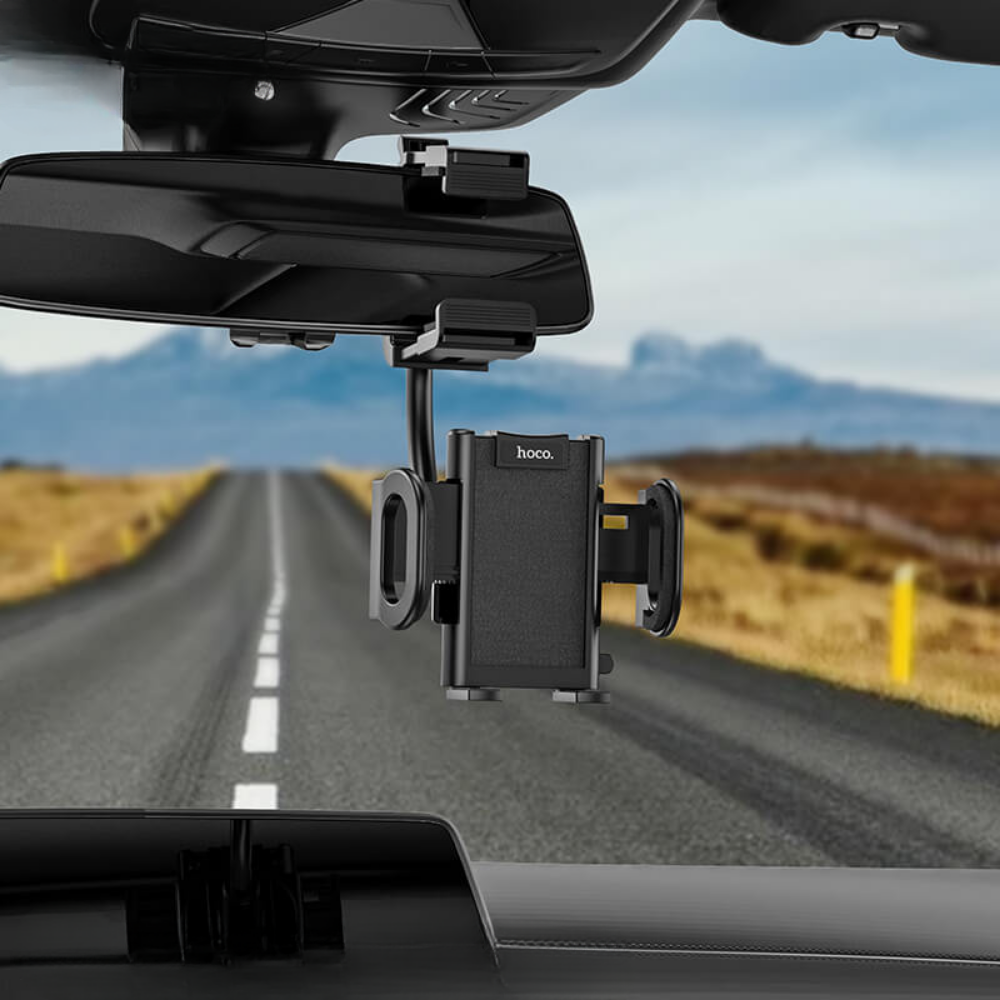 Держатель для телефона в машину Hoco на зеркало заднего вида (DCA9) - фото 7 Держатель для телефона в машину Hoco на зеркало заднего вида (DCA9) - фото 7