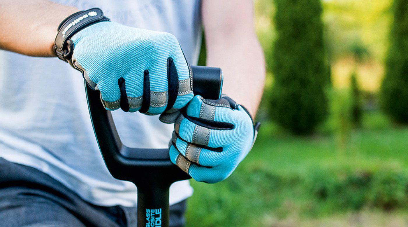 Перчатки рабочие для садовых работ Cellfast ERGO р. 9 L Синий (92-013) - фото 3 Перчатки рабочие для садовых работ Cellfast ERGO р. 9 L Синий (92-013) - фото 3