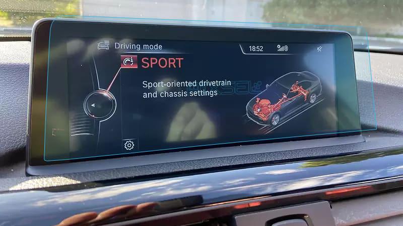 Стекло защитное Pixsel гибридный глянец на монитор BMW 3/M3 10,5“ 2011-2019 F30/F31/F34