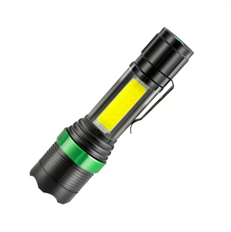 Фонарь ручной аккумуляторный BL-659-XPE+COB LED с боковым светом (1753758874)