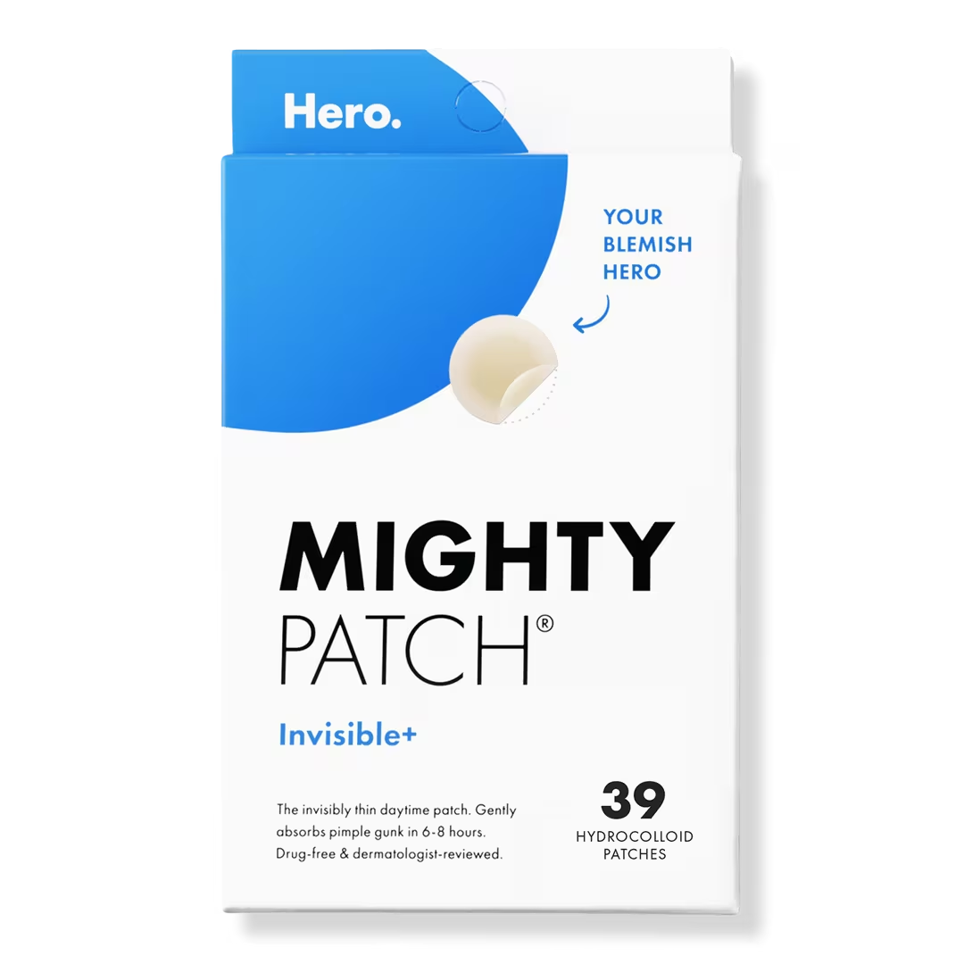Пластырь от прыщей Hero Cosmetics Mighty Patch Invisible+ 39 шт.