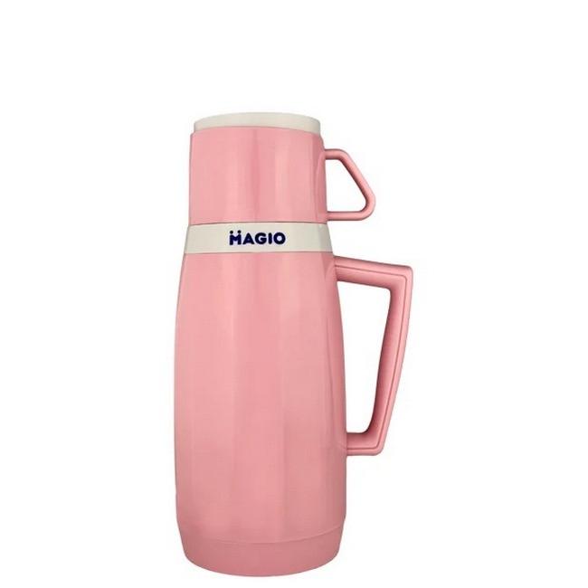 Термос зі скляною колбою Magio MG-1051P 0,5 л Pink (iz15402) - фото 1