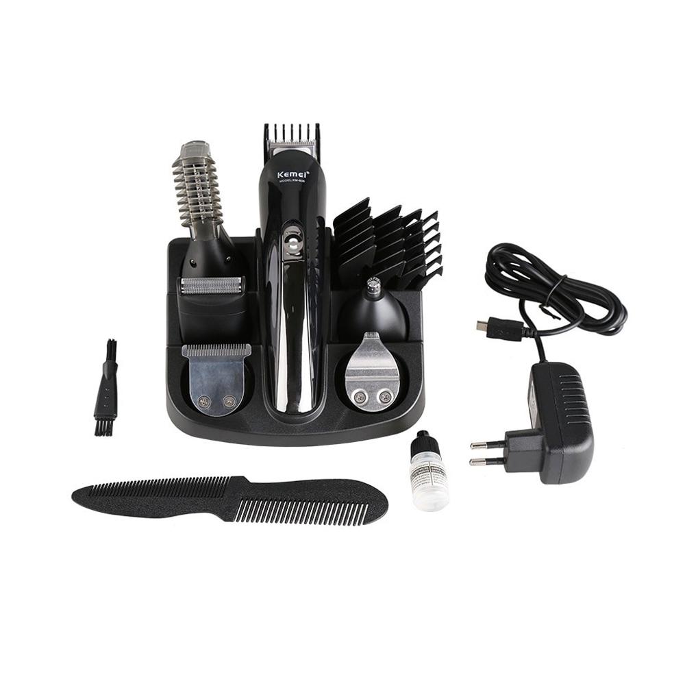 Набор для бритья мужской Kemei KM-600 11в1 Black (1010177)