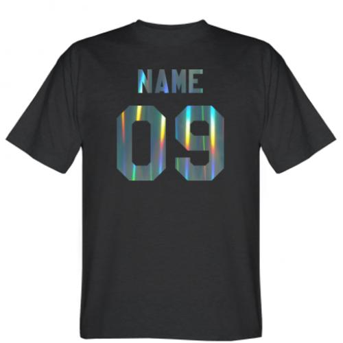 Футболка мужская Ваша фамилия и номер голограмма 3XL (466399-2-47027-XXXL)