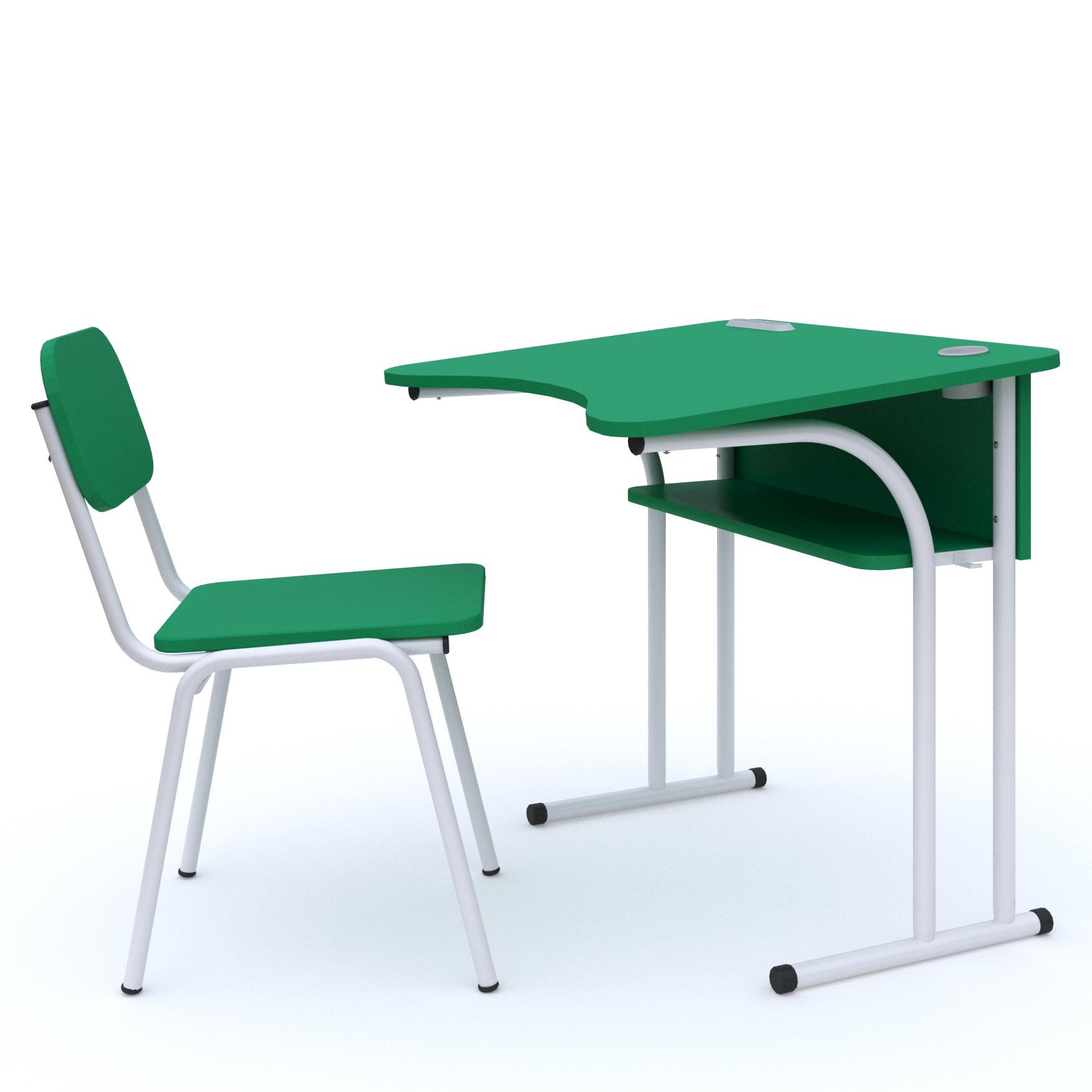 Комплект меблі парта/стул Loft Details P700 Зелений - фото 3 Комплект меблі парта/стул Loft Details P700 Зелений - фото 3