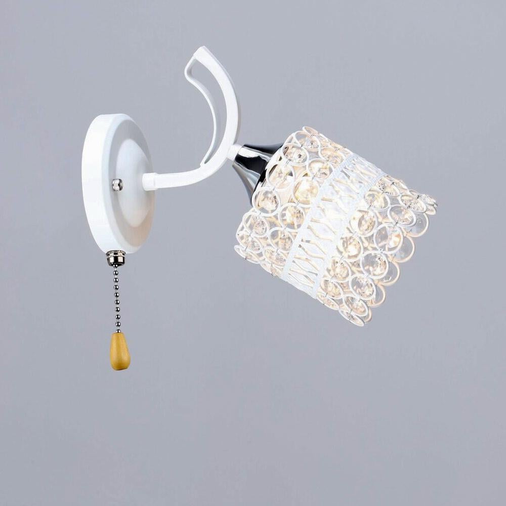 Настенный светильник Light House SR-20749/1W WT/CR L235хW110хH200 Белый/Хром