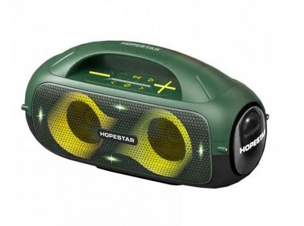 Портативная колонка HOPESTAR A50 Party LED Army green EU (1584632)