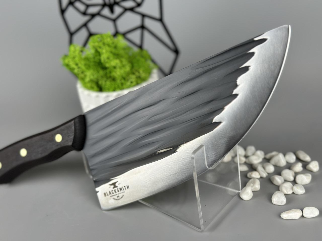 Нож-топор кухонный Blacksmith универсальный для нарезки (2186) - фото 4