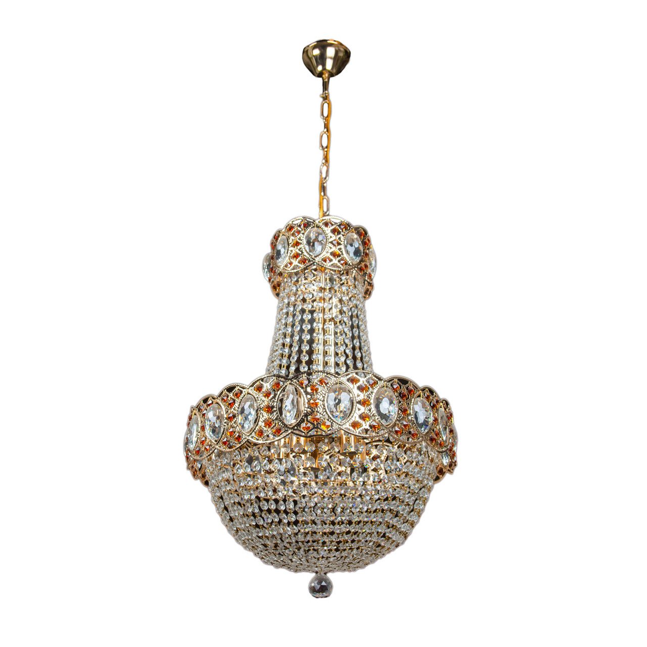 Люстра хрустальная подвесная Sunlight E 1058 на 6 ламп