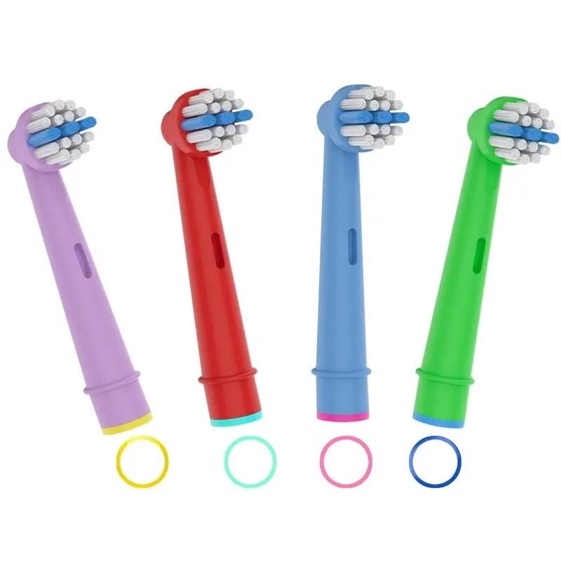 Насадки Comshop для дитячої електричної зубної щітки Oral-B Precision Clean/Advance Power 4 шт. (NAS--2) Насадки Comshop для дитячої електричної зубної щітки Oral-B Precision Clean/Advance Power 4 шт. (NAS--2)