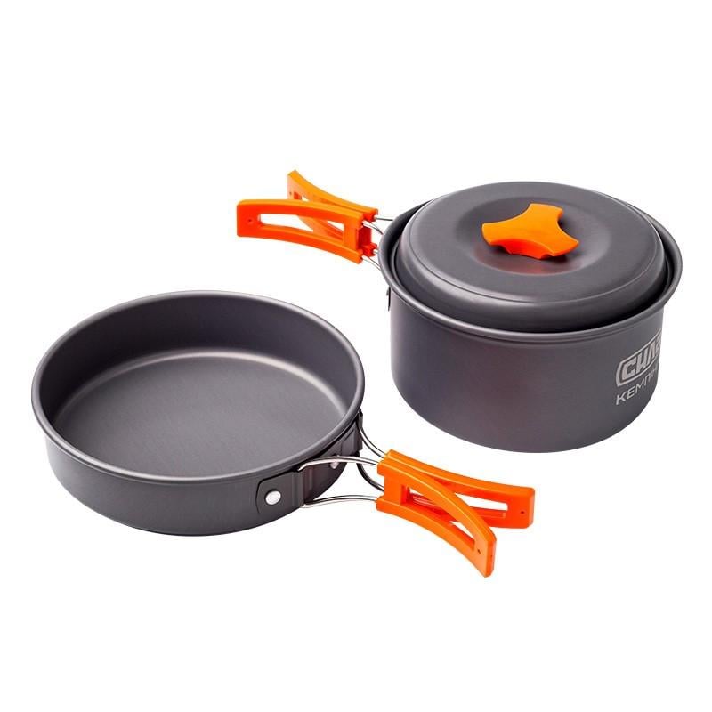 Набор туристической посуды для походов Сила кастрюля/сковорода (960552)