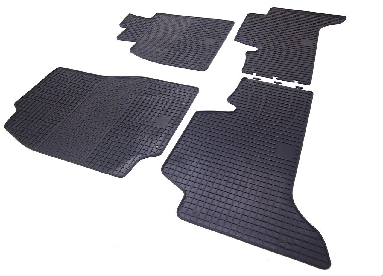 Коврики резиновые Toyota Land Cruiser 100 98-/Lexus LX 470 98- 4 шт. (56542)